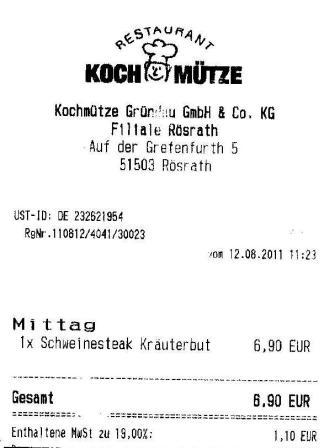 mveu Hffner Kochmtze Restaurant